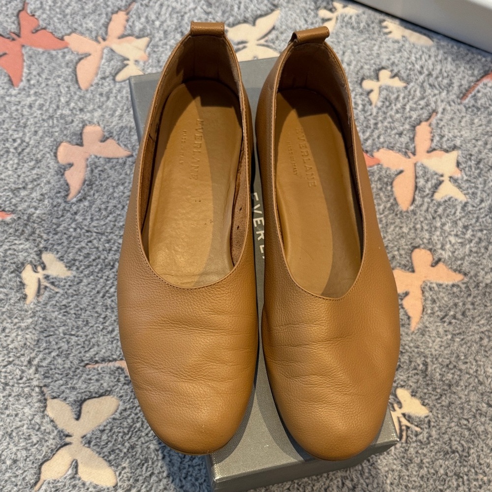 Everlane Leather Women's Brown Leather Loafers